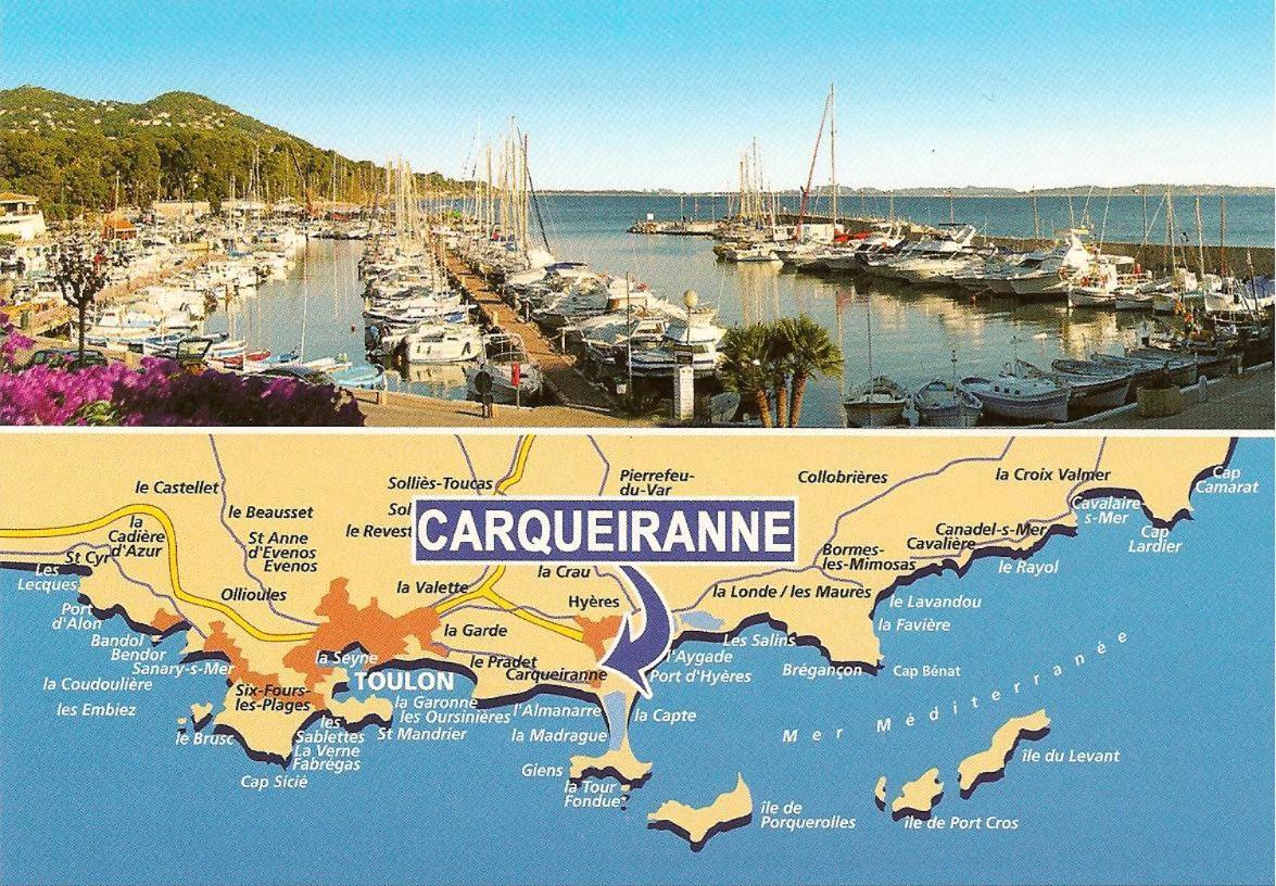 Apartamento Studio Climatise. Proche Parking, Commerces Et Mer Carqueiranne Exterior foto